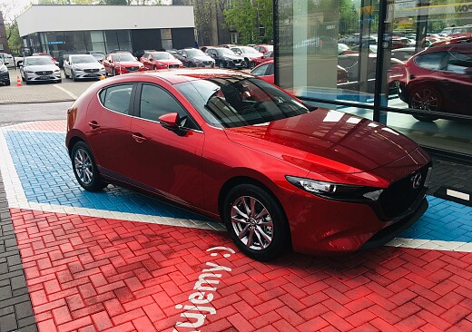 Mazda 3 - Kolor Soul Red Crystal