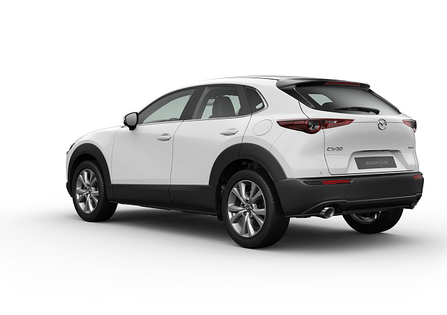 Mazda CX-30 - Kolor Arctic White, zdjęcie 4