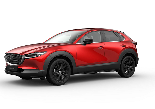 Mazda CX-30 - Kolor Soul Red Crystal, zdjęcie 6