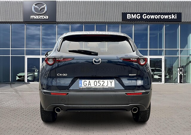 Mazda CX-30 - Kolor Deep Crystal Blue, zdjęcie 4