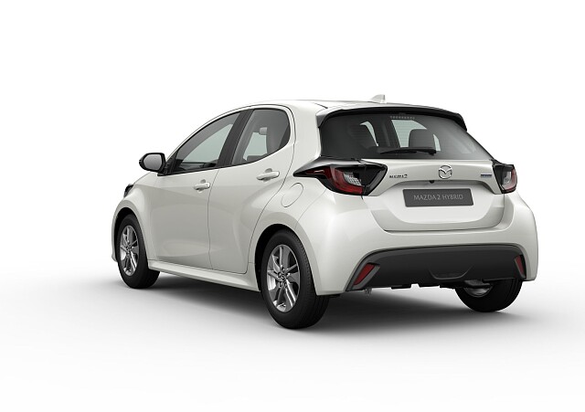 Mazda 2 Hybrid - Kolor Northern White Pearl, zdjęcie 3