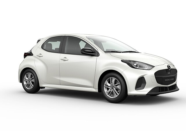 Mazda 2 Hybrid - Kolor Northern White Pearl, zdjęcie 1