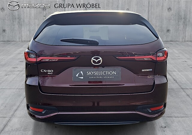 Mazda CX-80 - Kolor Artisan Red, zdjęcie 4