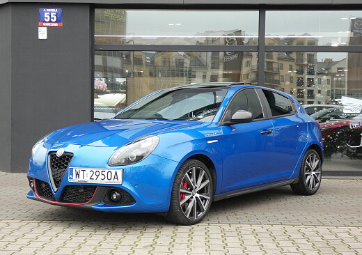 Alfa Romeo Giulietta - Kolor Niebieski