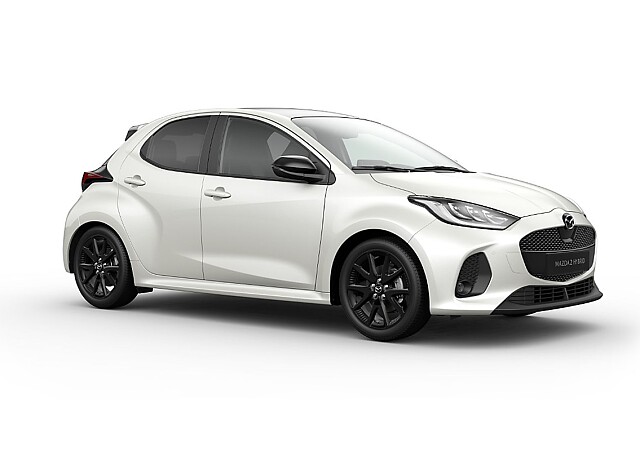 Mazda 2 Hybrid - Kolor Northern White Pearl, zdjęcie 1