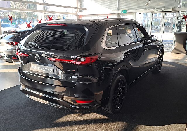 Mazda CX-80 - Kolor Jet Black, zdjęcie 3
