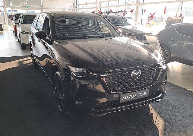 Mazda CX-80 - Kolor Jet Black, zdjęcie 2