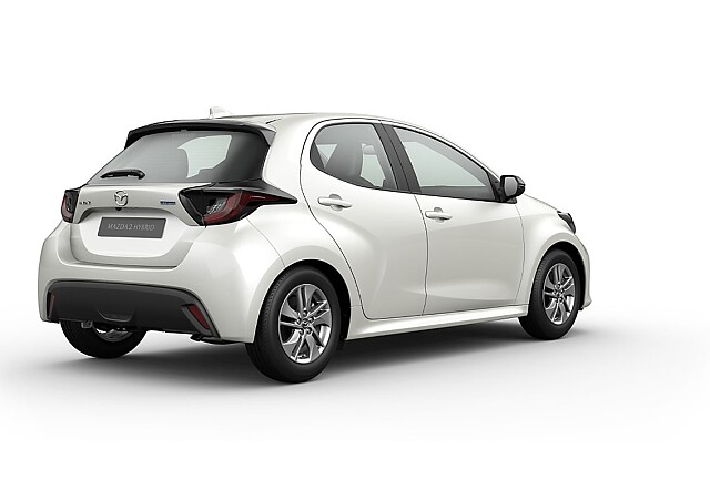 Mazda 2 Hybrid - Kolor Northern White Pearl, zdjęcie 3