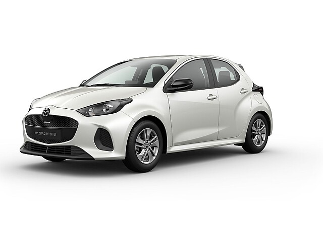Mazda 2 Hybrid - Kolor Northern White Pearl, zdjęcie 7