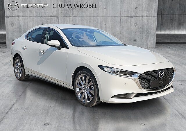 Mazda 3 - Kolor Snowflake White Pearl, zdjęcie 3