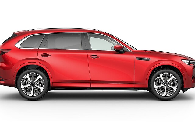 Mazda CX-80 - Kolor Soul Red Crystal, zdjęcie 3