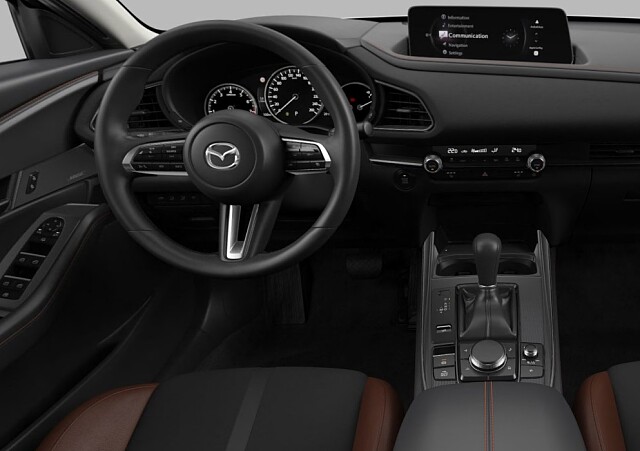 Mazda CX-30 - Kolor Snowflake White Pearl, zdjęcie 9