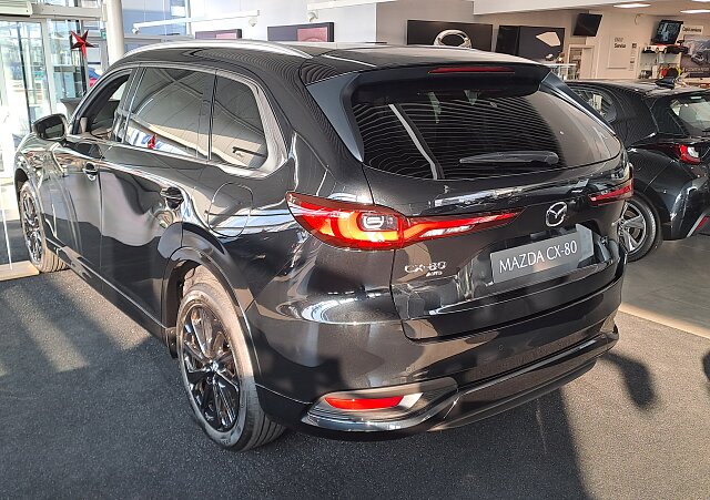 Mazda CX-80 - Kolor Jet Black, zdjęcie 4