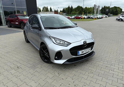 Srebrna Mazda 2 Hybrydowa Auto-Gazda 1.JPG