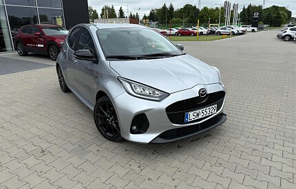 Srebrna Mazda 2 Hybrydowa Auto-Gazda 1.JPG