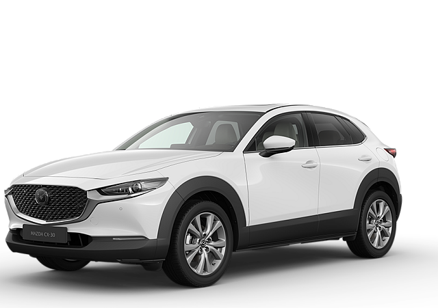 Mazda CX-30 - Kolor Snowflake White Pearl, zdjęcie 1