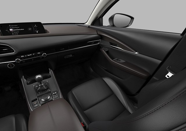 Mazda CX-30 - Kolor Snowflake White Pearl, zdjęcie 12