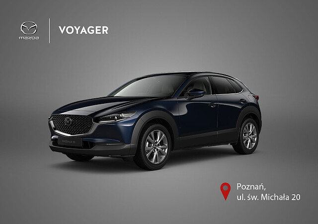 Mazda CX-30 - Kolor Deep Crystal Blue, zdjęcie 1