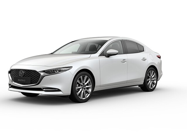 Mazda 3 - Kolor Snowflake White Pearl, zdjęcie 1