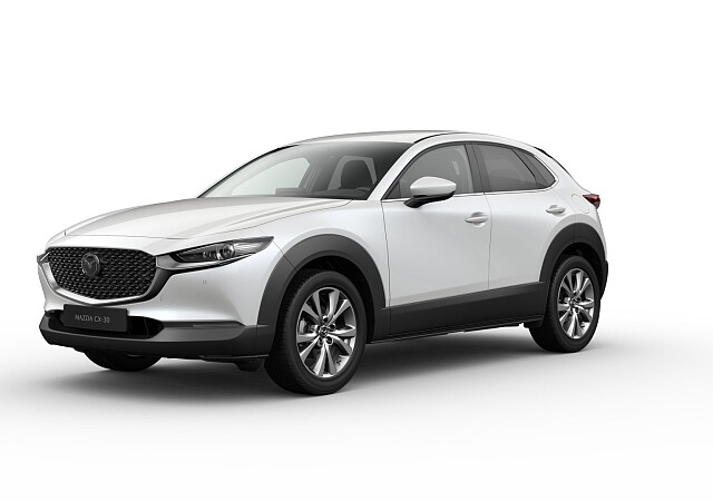 Mazda CX-30 - Kolor Snowflake White Pearl, zdjęcie 1