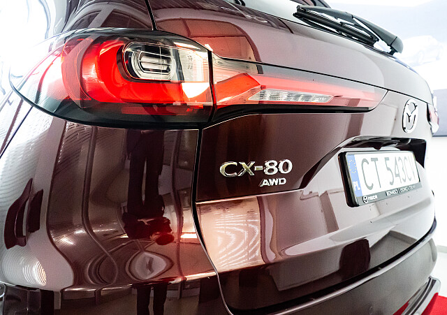 Mazda CX-80 - Kolor Artisan Red, zdjęcie 8