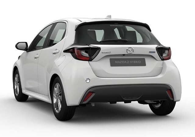 Mazda 2 Hybrid - Kolor Lunar White, zdjęcie 3