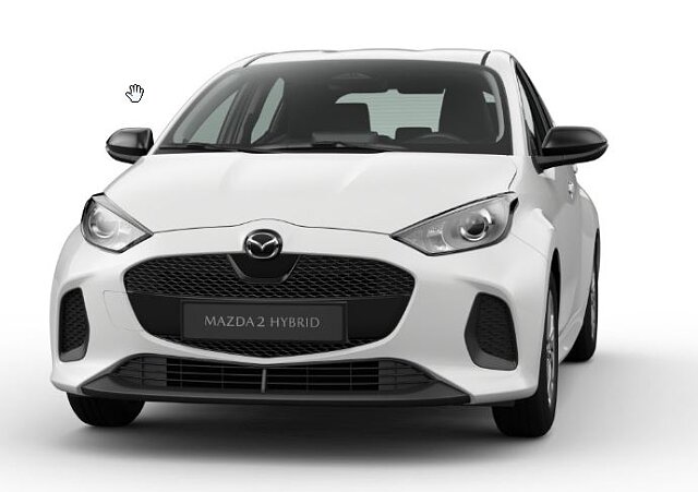 Mazda 2 Hybrid - Kolor Lunar White, zdjęcie 1