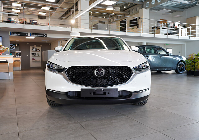 Mazda CX-30 - Kolor Snowflake White Pearl, zdjęcie 6