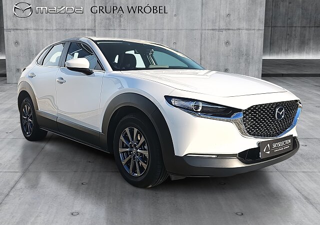 Mazda CX-30 - Kolor Snowflake White Pearl, zdjęcie 3