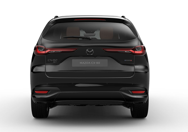 Mazda CX-80 - Kolor Jet Black, zdjęcie 4