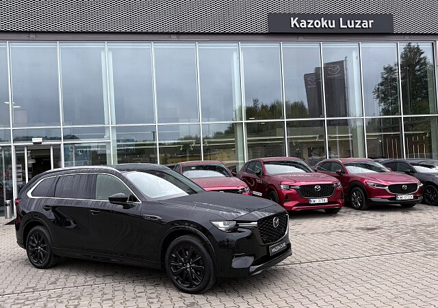 Mazda CX-80 - Kolor Jet Black, zdjęcie 1
