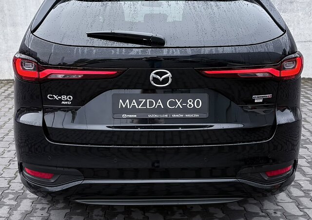 Mazda CX-80 - Kolor Jet Black, zdjęcie 3