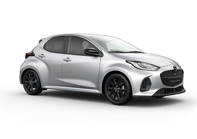 Mazda 2 Hybrid - Kolor Stormy Silver, zdjęcie 7