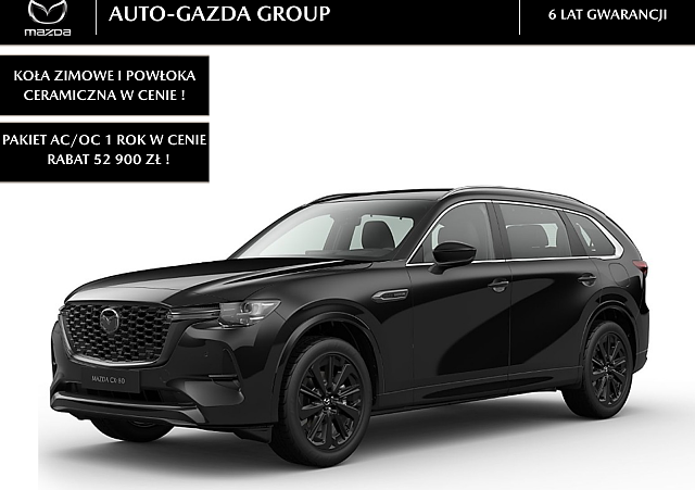 Mazda CX-80 - Kolor Jet Black, zdjęcie 1