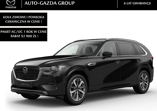 Mazda CX-80 - Kolor Jet Black, zdjęcie 1