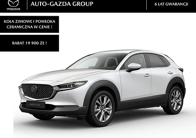 Mazda CX-30 - Kolor Snowflake White Pearl, zdjęcie 1