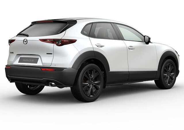 Mazda CX-30 - Kolor Snowflake White Pearl, zdjęcie 9