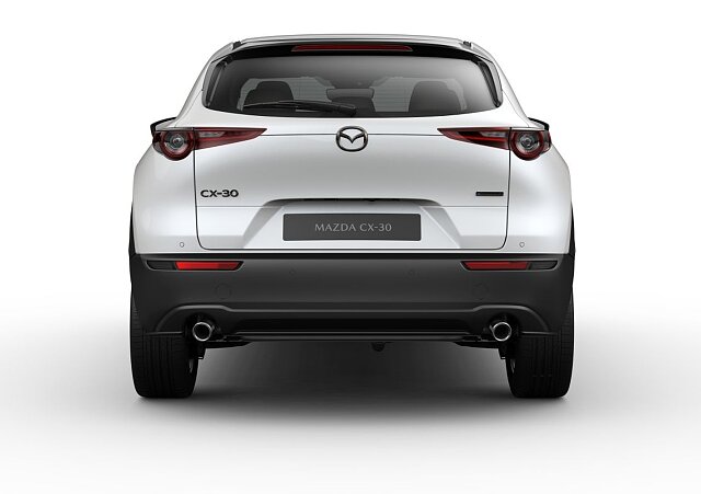 Mazda CX-30 - Kolor Snowflake White Pearl, zdjęcie 3