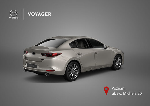 Mazda 3 - Kolor Platinum Quartz
