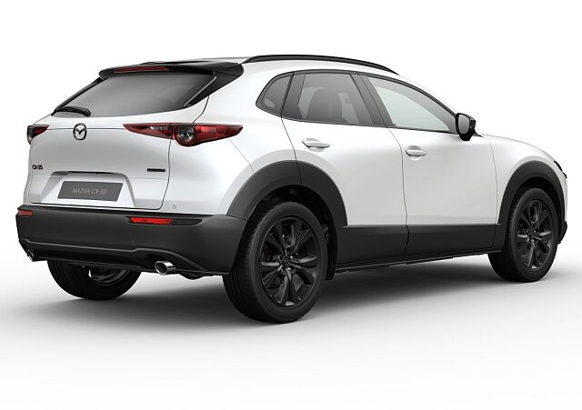 Mazda CX-30 - Kolor Snowflake White Pearl, zdjęcie 9