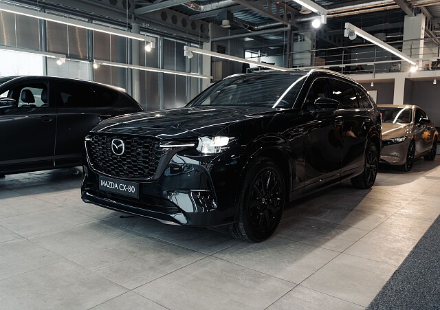 Mazda CX-80 - Kolor Jet Black, zdjęcie 2