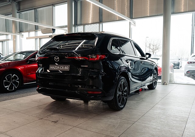 Mazda CX-80 - Kolor Jet Black, zdjęcie 5