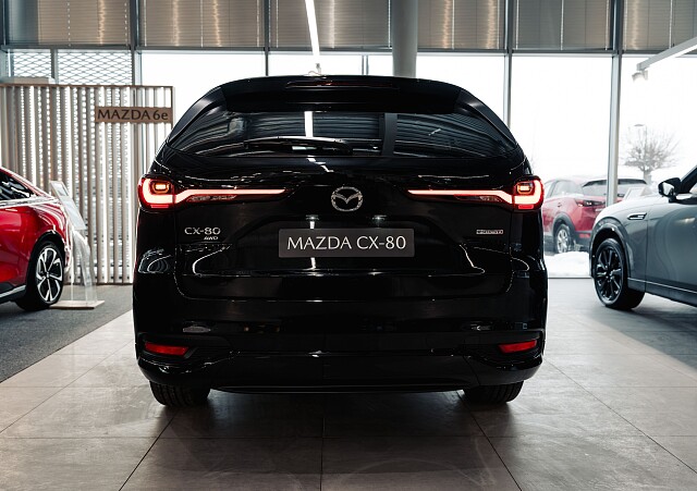 Mazda CX-80 - Kolor Jet Black, zdjęcie 4