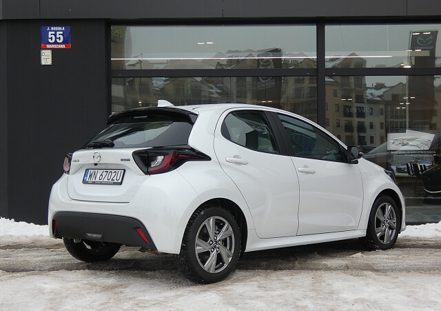 Mazda 2 Hybrid - Kolor Northern White Pearl, zdjęcie 6