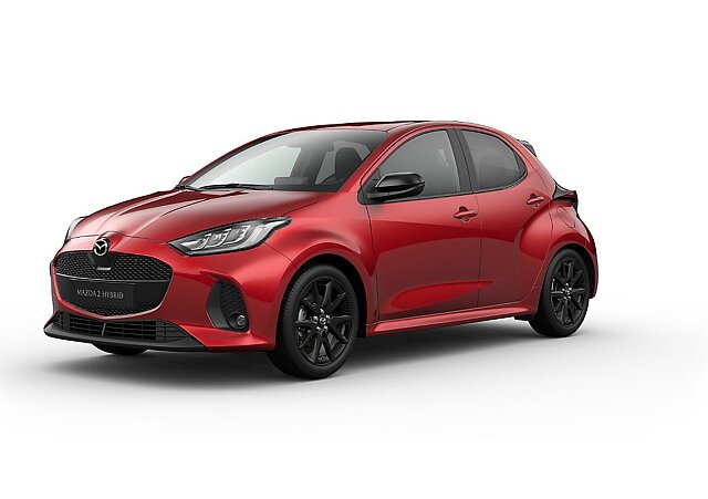 Mazda 2 Hybrid - Kolor Formal Red, zdjęcie 6