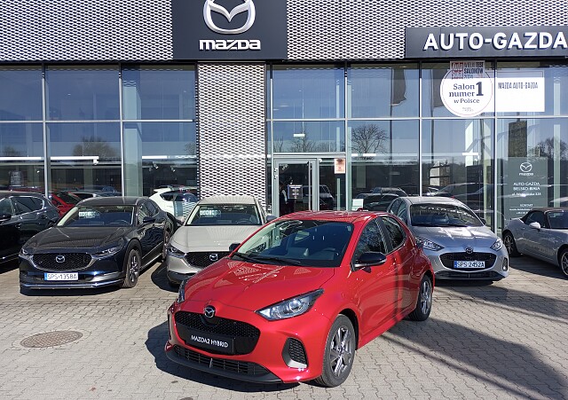 Mazda 2 Hybrid - Kolor Formal Red, zdjęcie 1