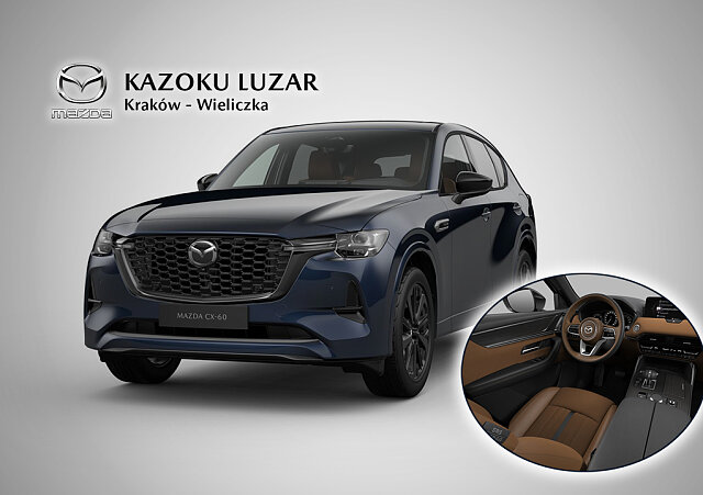 Mazda CX-60 - Kolor Deep Crystal Blue, zdjęcie 1