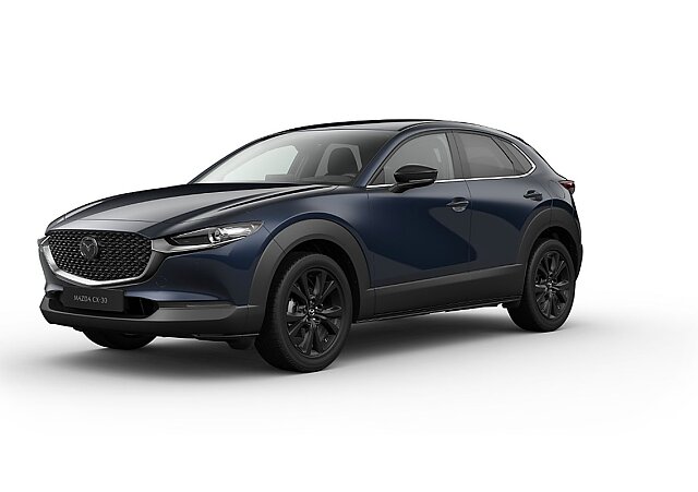 Mazda CX-30 - Kolor Deep Crystal Blue, zdjęcie 7