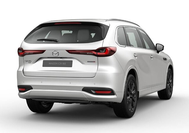 Mazda CX-80 - Kolor Rhodium White, zdjęcie 4