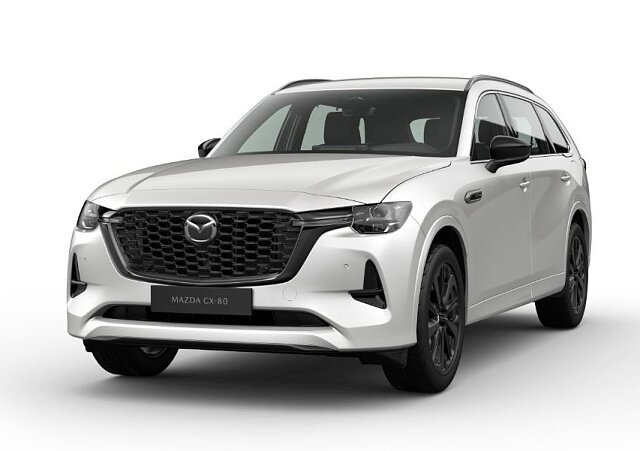 Mazda CX-80 - Kolor Rhodium White, zdjęcie 1